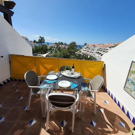 No 2 Close To Sea And Beach With Heated Pool, Wifi, Balcony With Seaview * Arona (Tenerife)